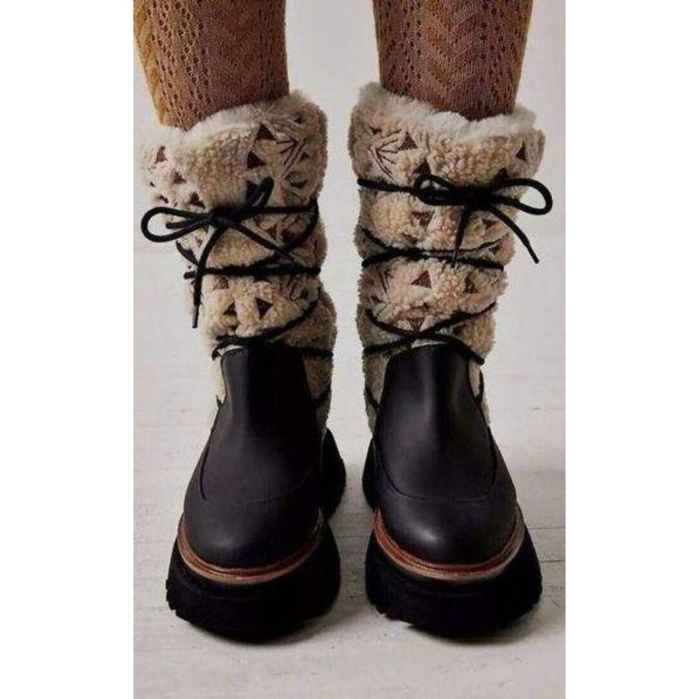 Free People fur Winter Boots